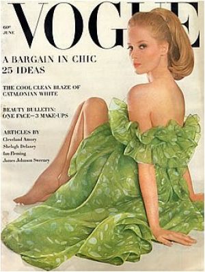 Vintage Vogue magazine covers - wah4mi0ae4yauslife.com - Vintage Vogue June 1963 - Celia Hammond.jpg